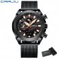 M-BBRG box_Men Watches Luxury Business Chronograph Sport Luminous Quartz Wristwatch with Calander