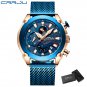 M-BE box_Men Watches Luxury Business Chronograph Sport Luminous Quartz Wristwatch with Calander