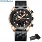 M-BRG box_Men Watches Luxury Business Chronograph Sport Luminous Quartz Wristwatch with Calander