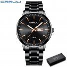 black box_Men Watch Quartz Waterproof Sport  Luxury Business Steel Wristwatch with date