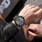 Blue box_Casual Watches for Man Sport Military Silicagel Wristwatch Chronograph