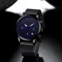 black red BOX_Men Watch Luxury WristWatch Stainless Steel Waterproof Dress Quartz Mesh