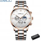 gold white box_Mens Watches  Luxury Chronograph Quartz Clock Waterproof Stailness Steel Sports