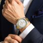 Silver box_Business Men Watches Stainless Steel Quartz Wrsitwatches Auto Date Clock with Luminous Ha