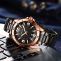 BBRG-BOX_Men Luxury Watches Stainless Steel Quartz Wrsitwatches Male Auto Date Clock with Luminous H