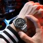 Gold black box_Simple Quartz Watches Wristwatches for Man with Date High Quality Luminous Male Clock