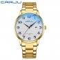 Gold_Men Watch  Luxury Wristwatch Waterproof Business Quaztz Date Sport Watches