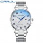 Silver_Men Watch  Luxury Wristwatch Waterproof Business Quaztz Date Sport Watches