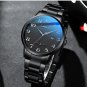 Gold box_Men Watch Stainless Steel Top Quailty Luxury Push Button Hidden Clasp Waterproof with Date