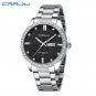 Silver black_Men Watch Moissanite Diamond   Golden Dial Watches with Stainless Steel Band with Lumin