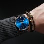 Gold White box_Men Watch Luxury Stainless Steel Quartz Wristwatch Casual Sport Waterproof Clock