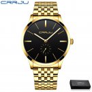 Rose Black box_Men Watch Luxury Stainless Steel Quartz Wristwatch Casual Sport Waterproof Clock
