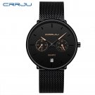 yellow_Mens Watches  Full Steel Casual Waterproof Watch for Man Sport Quartz Men's Dress Calendar