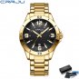 GB-BOX_Men Luxury Watches Stainless Steel Quartz Wrsitwatches Male Auto Date Clock with Luminous Han