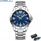 SBE-BOX_Men Luxury Watches Stainless Steel Quartz Wrsitwatches Male Auto Date Clock with Luminous Ha