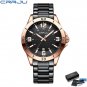 BBRG-BOX_Mens Watches Luxury Stainless Steel Band Business Quartz Wristwatches Luminous Hands Clock