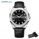 Black box_Men Watch Unique Quartz Wrist Watches for Men with Luminous Hands