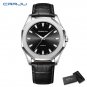 Black box_Men Watch Unique Quartz Wrist Watches for Men with Luminous Hands