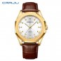 Gold_Men Watch Unique Quartz Wrist Watches for Men with Luminous Hands