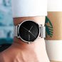 Black Blue BOX_Men Watch Luxury Quartz Ultra-thin Mesh Strap Casual Silple Waterproof Wristwatch