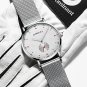 Silver Black BOX_Mens Watches  Luxury Sports Quartz Clock Male WristWatch Waterproof