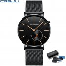 BBG box_Men Watches Ultra-thin Quartz Clock WristWatch Waterproof