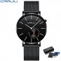 BBS box_Men Watches Ultra-thin Quartz Clock WristWatch Waterproof