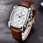 5114-Silver_Watches Men Luxury Brand Quartz Mens Wist Watches Military Leather Strap Casual Square W