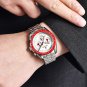 Pink_2023 Moon Men's Quartz Watches Luxury Chronograph Watch For Men Sapphire AR Mirror Waterproo