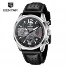 Black_2023  Mens Watches Top Brand Luxury Quartz Watch For Men Multi-Function Chronograph Sport Wate