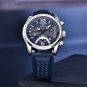 Black_2023 Mens Watches Top Brand Luxury Quartz Watch For Men Multi-Function Chronograph Sport Wate