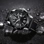 Gold Black_Quartz Watches Mens Top Brand Luxury Luminous Fashion Watch Men Waterproof Military Wrist