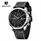 Black L_Mens Watches Top Brand Luxury Quartz Men Watch 2023 Sports Watch For Men Chronograph Militar