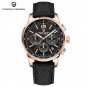 Gold Black_Mens Watches 2023 Top Luxury Chronograph Quartz Watch For Men Sports VK63 Sapphire Glass 