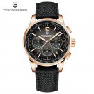 Gold Gray_Mens Watches 2023 Top Luxury Chronograph Quartz Watch For Men Sports VK63 Sapphire Glass W
