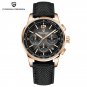 Gold Gray_Mens Watches 2023 Top Luxury Chronograph Quartz Watch For Men Sports VK63 Sapphire Glass W