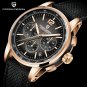 Silver Black_Mens Watches 2023 Top Luxury Chronograph Quartz Watch For Men Sports VK63 Sapphire Glas