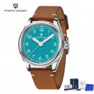 Blue_Men's Watches 2023 Quartz Automatic Watch For Men AR Sapphire mirror VH31 Sports Waterproof Lum