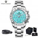 Blue Box_Watch For Men 2023 Top Brand Luxury Men Quartz Wristwatches Chronograph Luminous Sapphire G