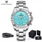 Blue Box_Watch For Men 2023 Top Brand Luxury Men Quartz Wristwatches Chronograph Luminous Sapphire G
