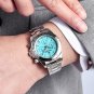 White_Watch For Men 2023 Top Brand Luxury Men Quartz Wristwatches Chronograph Luminous Sapphire Glas