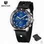 J Blue_Mens Watches 2023 Top Brand Luxury Quartz Chronograph Watch For Men Sports Waterproof Militar