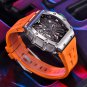 Blue_Men's Watches Top brand Luxury Quartz Hollow Automatic Watch For Men VH65 Sports Sapphire Mirro