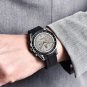 J Black_2023  Moon Watch For Men Luxury Quartz Chronograph Men Watches Sports Waterproof Automatic L