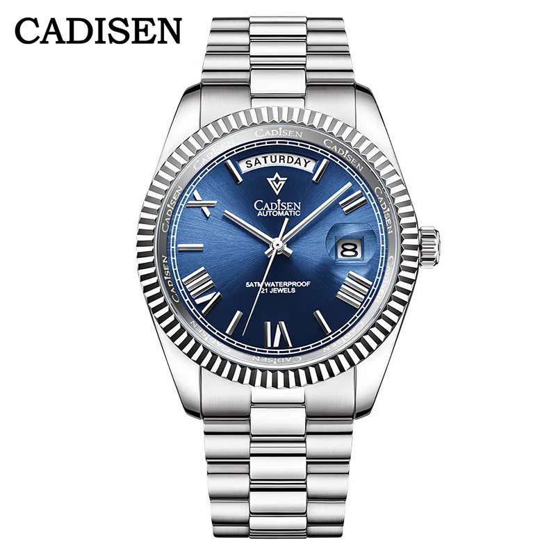 Blue_Automatic Watch Men Sports Top Brand Luxury Mechanical WristWatch Mens 2023 Stainless Steel Wat