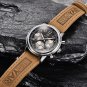 White_2023  Mens Watches Quartz Watch For Men Top Brand Luxury Chronograph Sport Waterproof Military