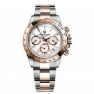 Gold White_Top Brand Luxury Sports Watch For Men Quartz Watches Mens 2023 Chronograph Stainless Stee