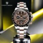 Silver White_Top Brand Luxury Sports Watch For Men Quartz Watches Mens 2023 Chronograph Stainless St
