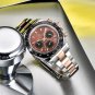 Silver White_Top Brand Luxury Sports Watch For Men Quartz Watches Mens 2023 Chronograph Stainless St