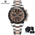 Coffee_2023    Top Brand Mens Watches Sports VK63 Quartz Chronograph Watch For Men Sapphire Stainles